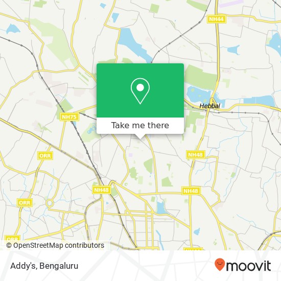 Addy's, 7th Main Road Bengaluru 560054 KA map