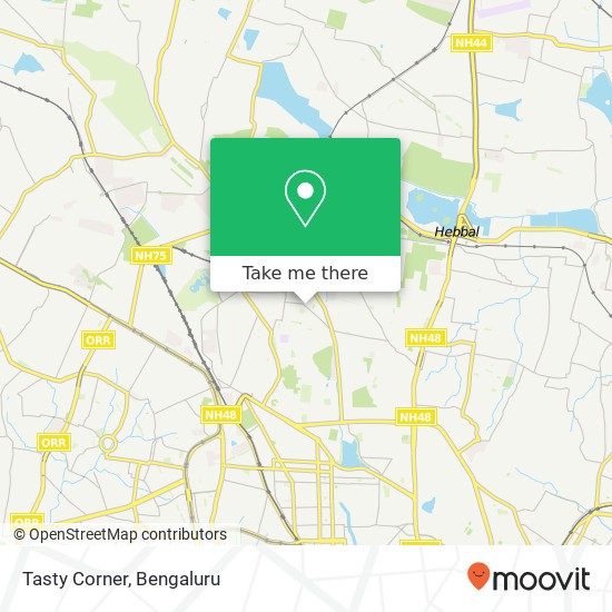 Tasty Corner, 7th Main Road Bengaluru KA map