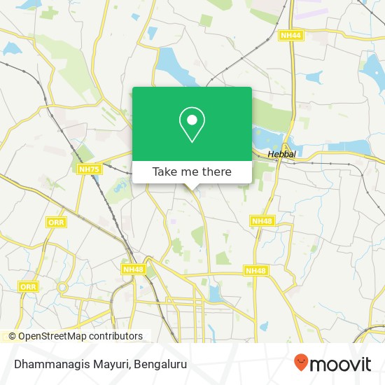 Dhammanagis Mayuri, Isro Road Bengaluru 560054 KA map