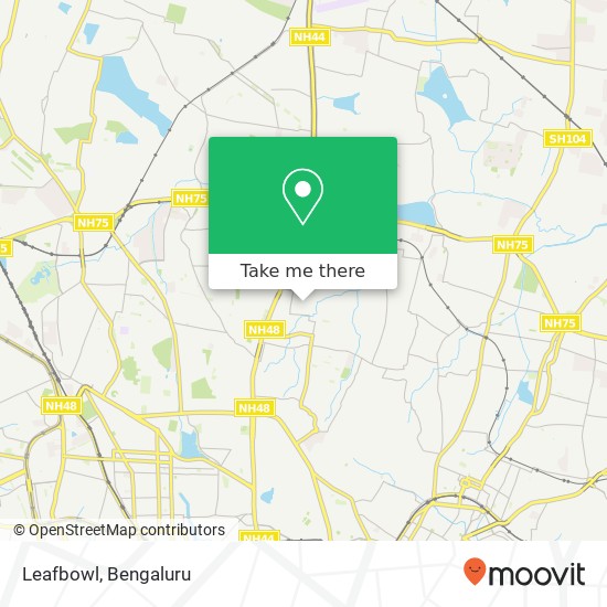 Leafbowl, 2nd Main Road Bengaluru 560024 KA map