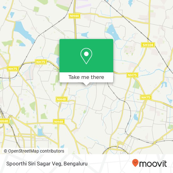 Spoorthi Siri Sagar Veg, 4th Main Road Bengaluru 560032 KA map