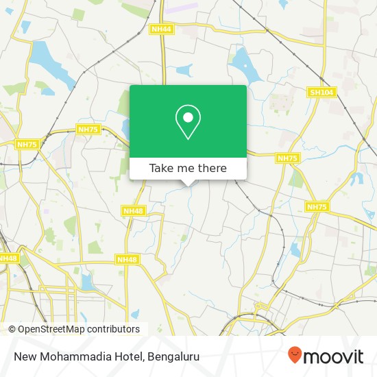 New Mohammadia Hotel, 1st Cross Road Bengaluru 560032 KA map