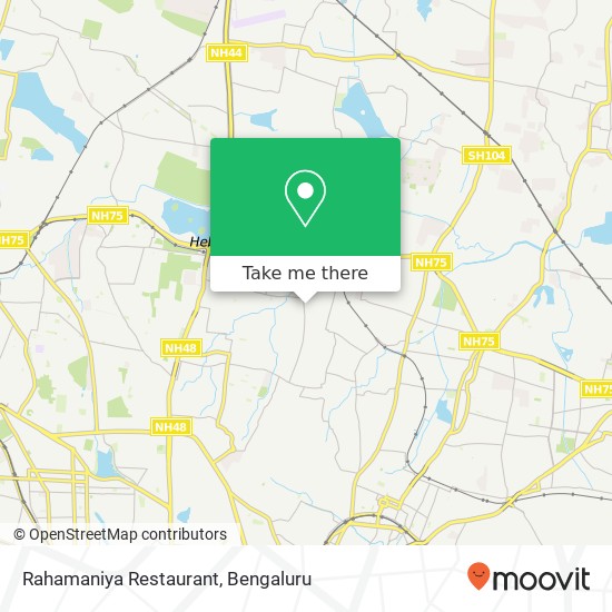 Rahamaniya Restaurant, 4th Main Road Bengaluru 560032 KA map