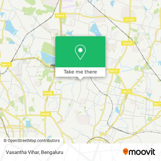 Vasantha Vihar map