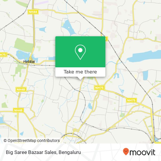 Big Saree Bazaar Sales, A P J Abdul Kalam Road Bengaluru 560045 KA map