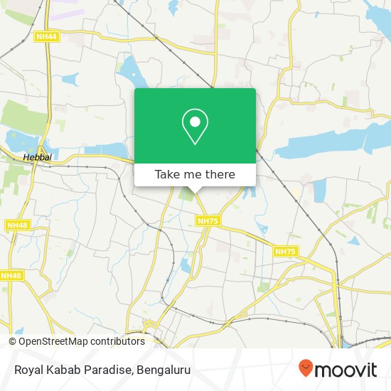 Royal Kabab Paradise, Outer Ring Road Bengaluru 560043 KA map