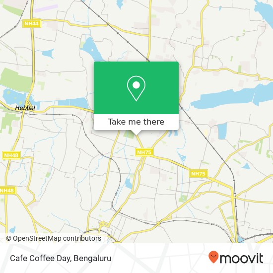 Cafe Coffee Day, Outer Ring Road Bengaluru 560043 KA map