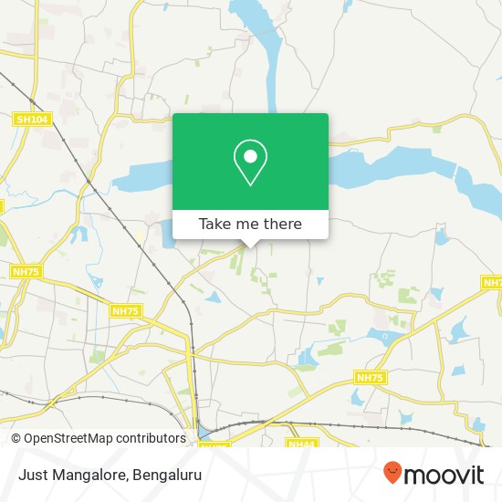 Just Mangalore, Dr Rajkumar Road Bengaluru 560043 KA map