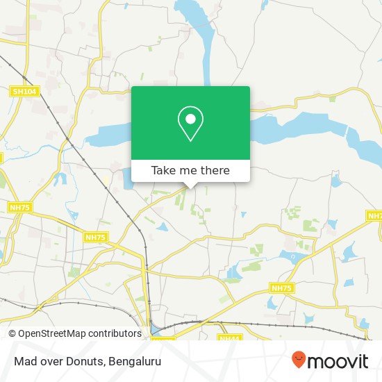 Mad over Donuts, Dr Rajkumar Road Bengaluru 560043 KA map