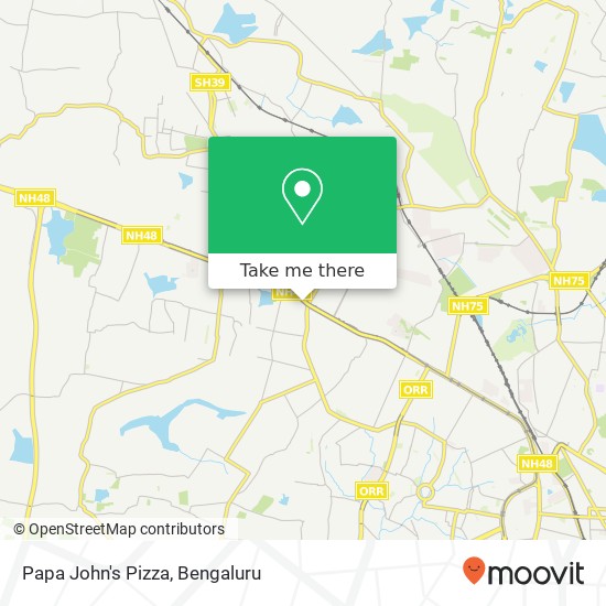 Papa John's Pizza, 1st Main Road Bengaluru 560057 KA map