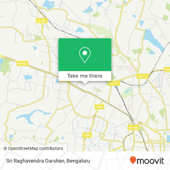 Sri Raghavendra Darshan, 5th Main Road Bengaluru 560058 KA map