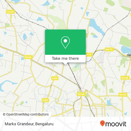 Marks Grandeur, Bengaluru 560022 KA map