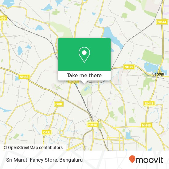 Sri Maruti Fancy Store, 8th Main Road Bengaluru 560054 KA map