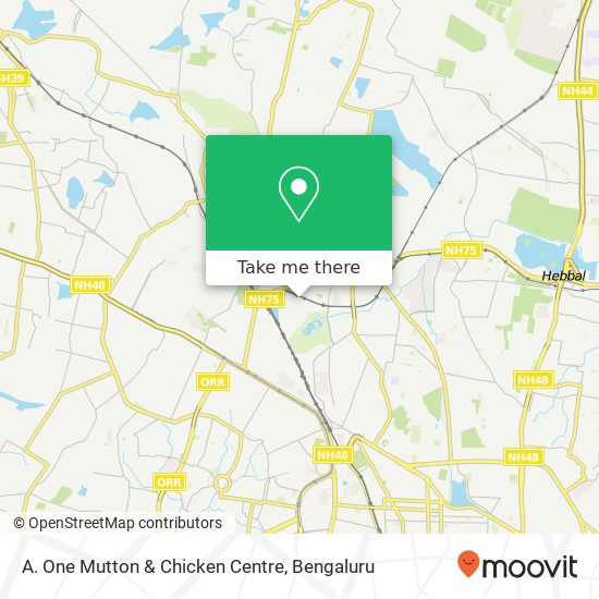 A. One Mutton & Chicken Centre, 19th Cross Road Bengaluru 560054 KA map