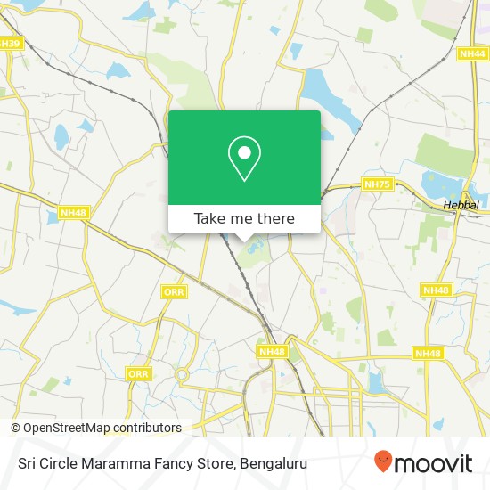 Sri Circle Maramma Fancy Store, 8th Main Road Bengaluru 560054 KA map