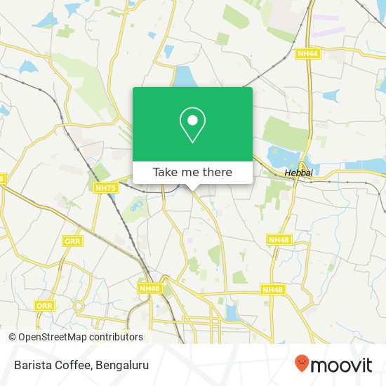 Barista Coffee, New B E L Road Bengaluru 560054 KA map