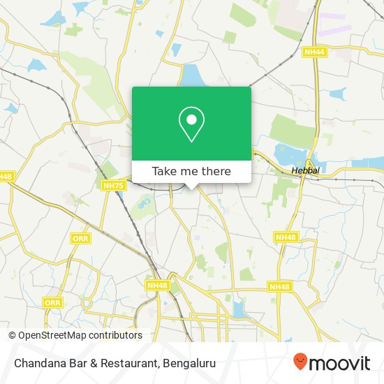 Chandana Bar & Restaurant, Bengaluru 560054 KA map