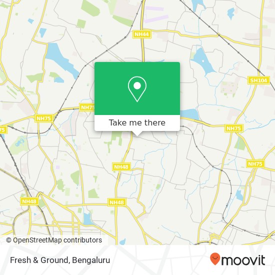 Fresh & Ground, 4th Main Road Bengaluru 560024 KA map