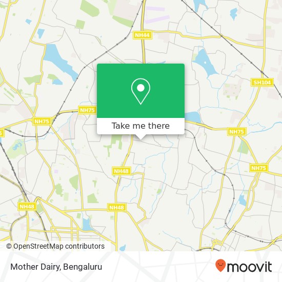 Mother Dairy, 4th Main Road Bengaluru 560024 KA map