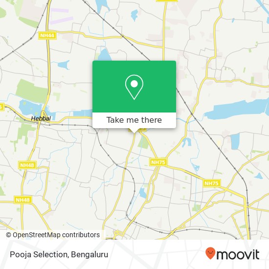 Pooja Selection, SH-104 Bengaluru KA map