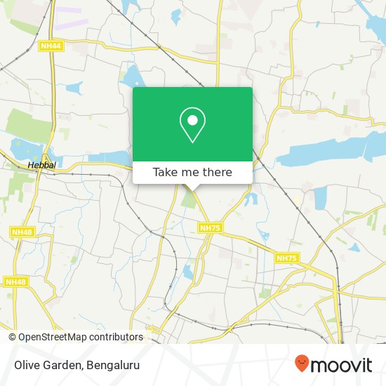 Olive Garden, Service Road Bengaluru 560043 KA map