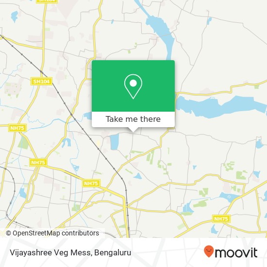 Vijayashree Veg Mess, Agara Main Road Bengaluru 560043 KA map