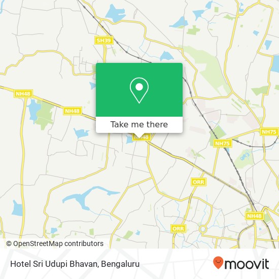 Hotel Sri Udupi Bhavan, 3rd Cross Road Bengaluru KA map
