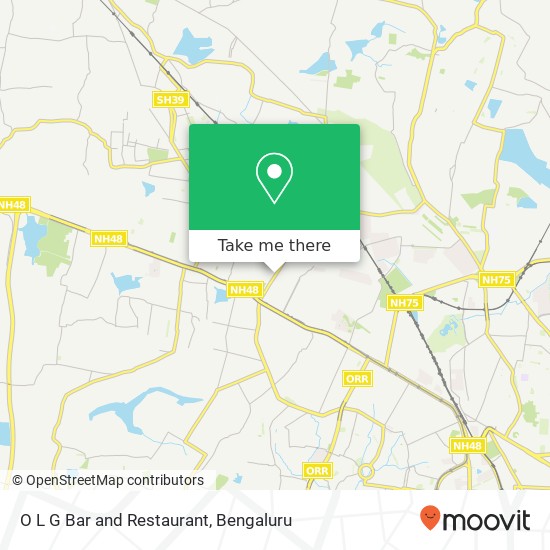 O L G Bar and Restaurant, S M Road Bengaluru KA map