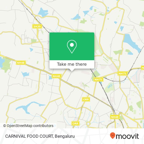 CARNIVAL FOOD COURT, Bengaluru 560013 KA map