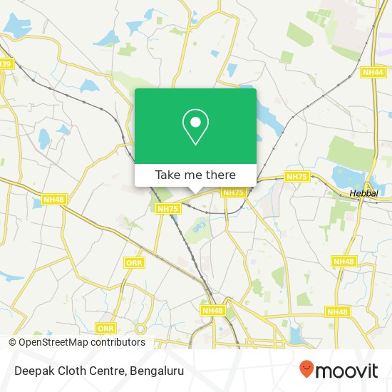Deepak Cloth Centre, Mes Ring Road Bengaluru 560013 KA map