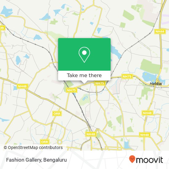 Fashion Gallery, Mes Ring Road Bengaluru 560013 KA map