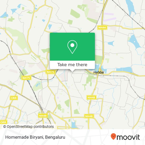 Homemade Biryani, Sanjay Nagar Main Road Bengaluru 560094 KA map