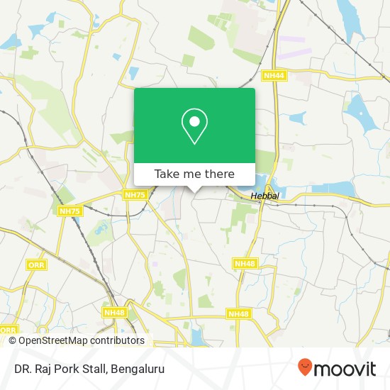 DR. Raj Pork Stall, Sanjay Nagar Main Road Bengaluru 560094 KA map