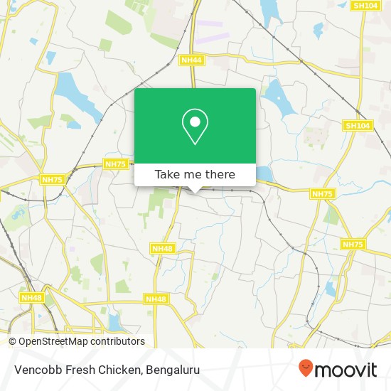 Vencobb Fresh Chicken, Guddadahalli Main Road Bengaluru KA map