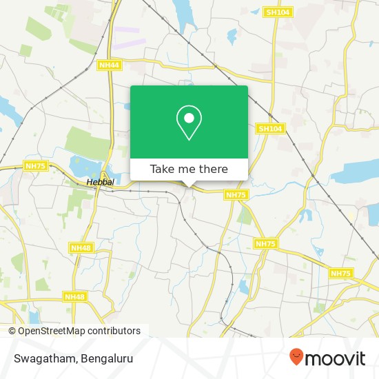 Swagatham, Dinnur Main Road Bengaluru 560045 KA map