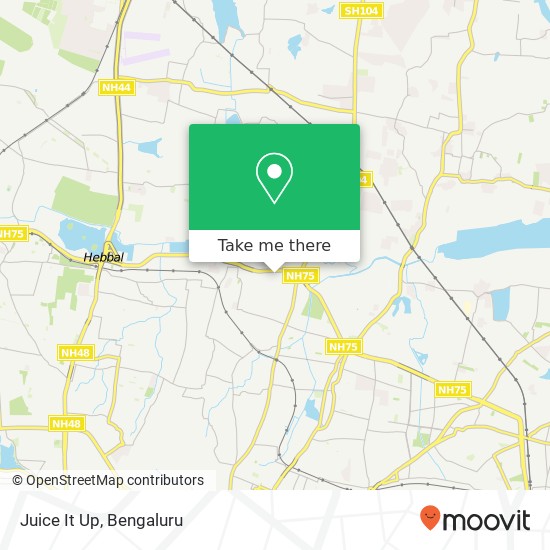 Juice It Up, 4th Main Road Bengaluru 560045 KA map