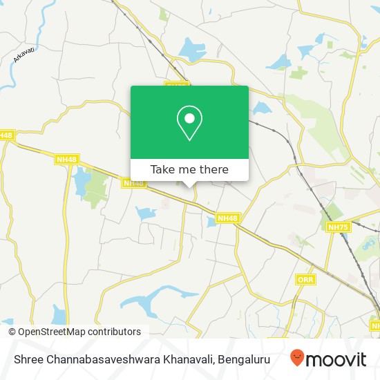 Shree Channabasaveshwara Khanavali, 2nd A Cross Road Bengaluru 560073 KA map