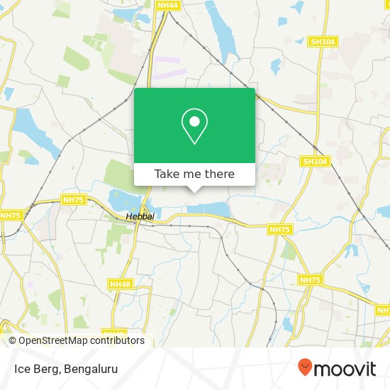 Ice Berg, 2nd Cross Road Bengaluru 560024 KA map