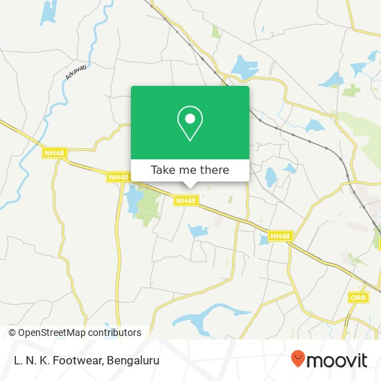 L. N. K. Footwear, 1st Main Road Bengaluru 560073 KA map