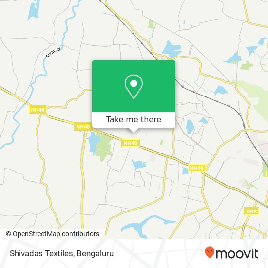 Shivadas Textiles, 1st Main Road Bengaluru 560073 KA map