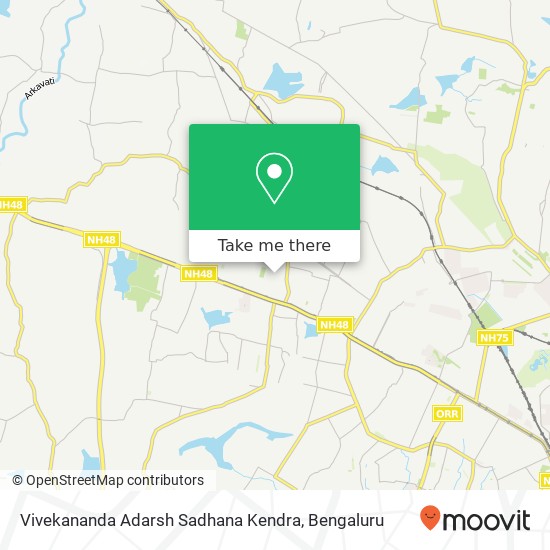 Vivekananda Adarsh Sadhana Kendra map