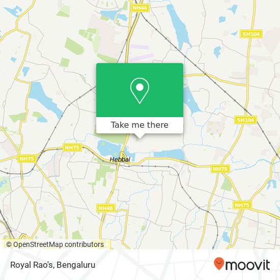 Royal Rao's, 1st Main Road Bengaluru 560024 KA map