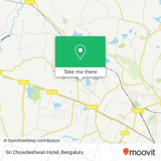 Sri Chowdeshwari Hotel, Mallasandra Main Road Bengaluru 560057 KA map