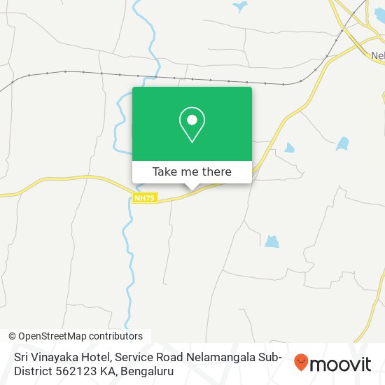 Sri Vinayaka Hotel, Service Road Nelamangala Sub-District 562123 KA map