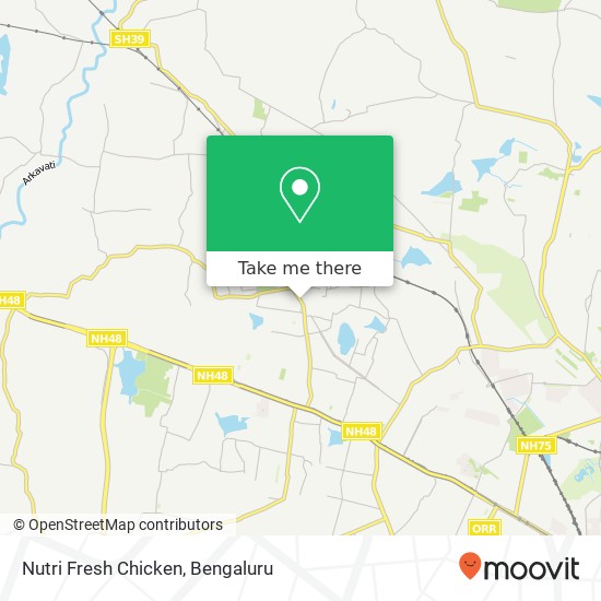 Nutri Fresh Chicken, SH-39 KA map