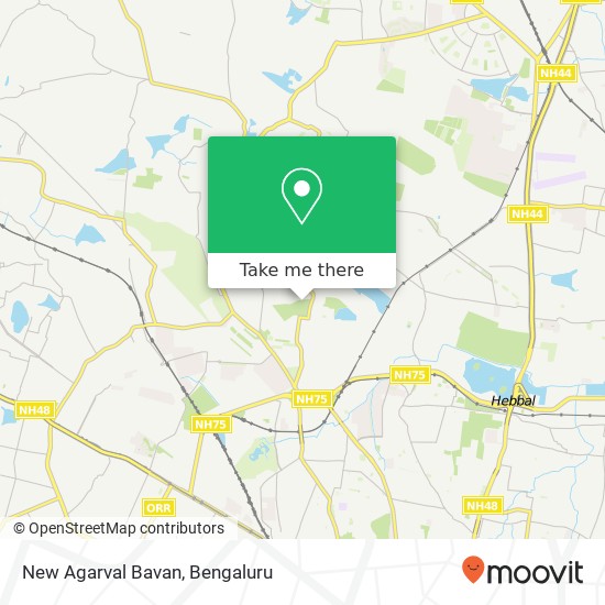 New Agarval Bavan, Bengaluru 560013 KA map