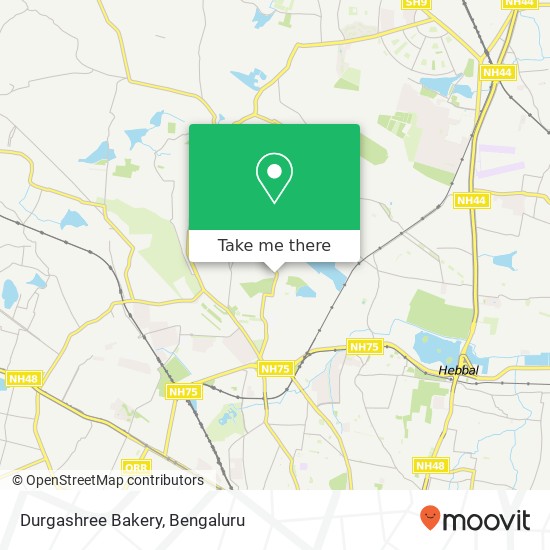 Durgashree Bakery, Bengaluru 560097 KA map