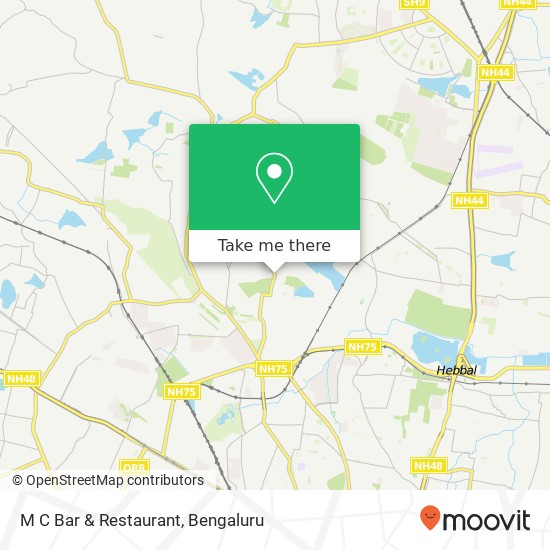 M C Bar & Restaurant map
