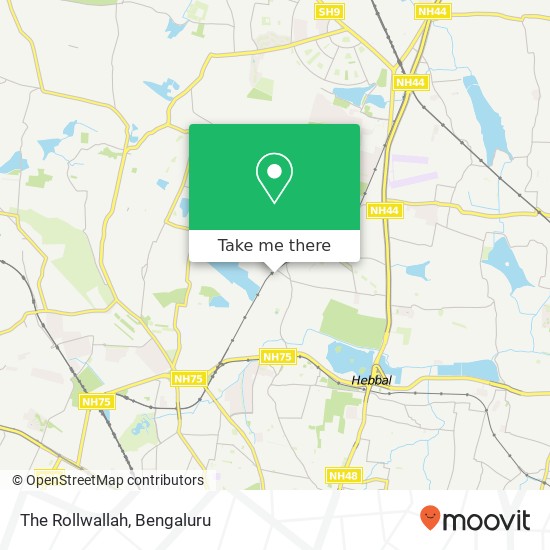 The Rollwallah, Sahakaranagar Bengaluru 560092 KA map