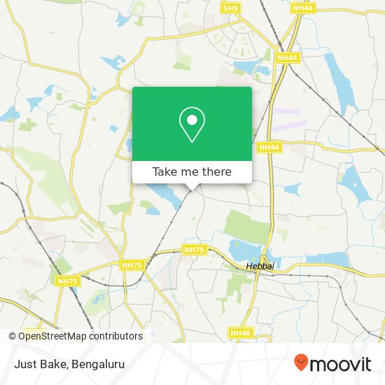 Just Bake, Sahakaranagar Bengaluru 560092 KA map